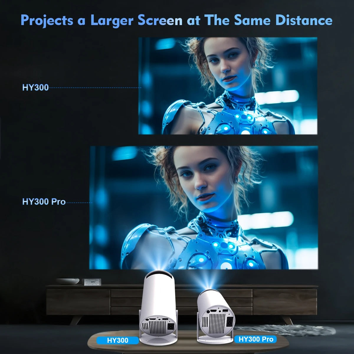 HY300 PRO Smart projector